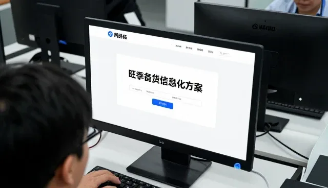 旺季备货中的网站优势展示